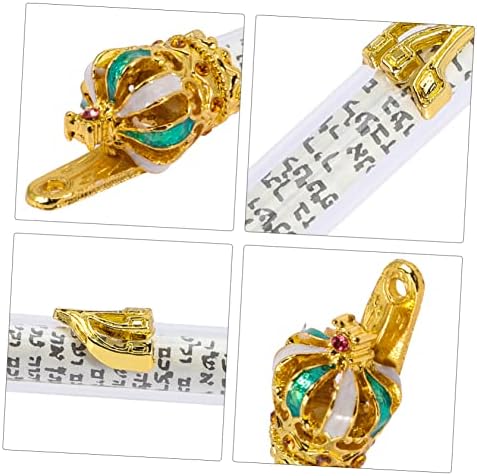 Jewish Mezuzah Door Decoration Metal Scroll Blessing