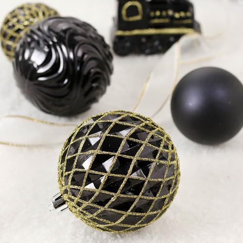 65ct Christmas Ornaments Set with Shatterproof Plastic Balls
