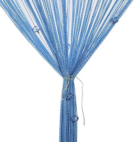 FUT String Tassel Crystal Beads Curtain 1x2m