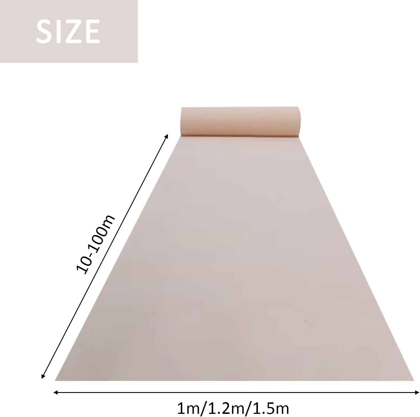 Champagne Carpet Rug for Wedding Aisle Runners 15x50m