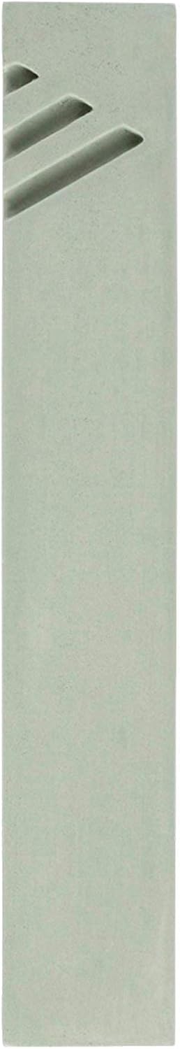 Modern Jewish Mezuzah Case Handmade in Green