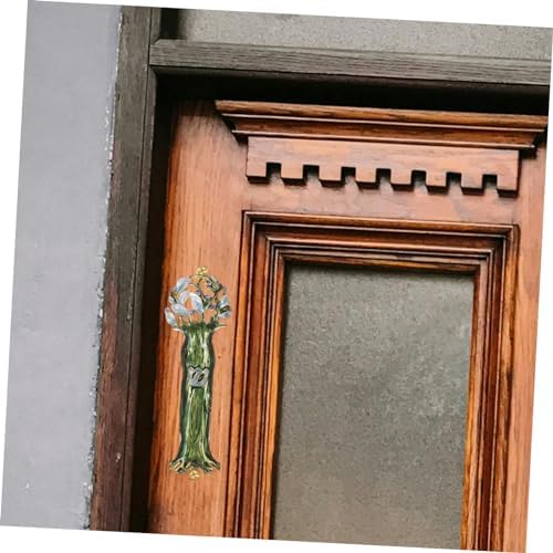 Judaica Mezuzah Door Pendant Metal Religious Decor