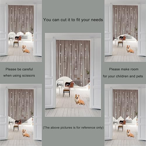 Beaded String Curtains for Boho Doorway Decor
