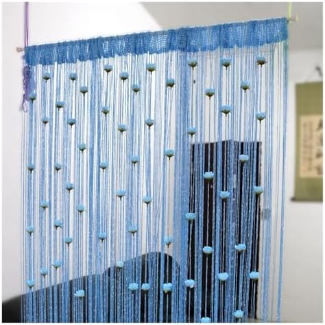Floral String Curtains 100x200cm Decorative Panel Divider