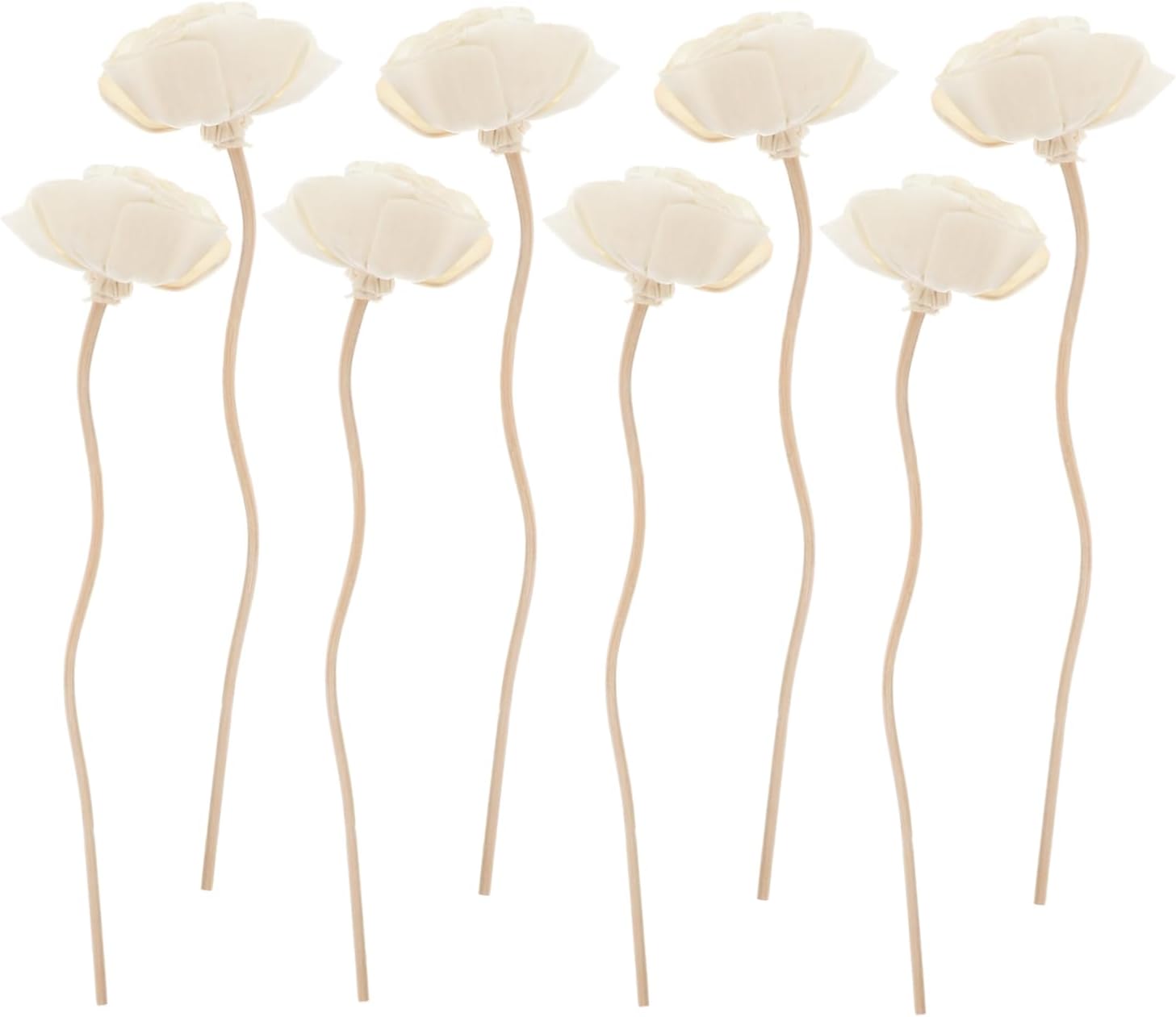 8pcs Aromatherapy Rattan Diffuser Sticks for Natural Home Fragrance