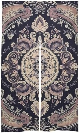 Japanese Noren Tribal Pattern Door Curtain 34x57