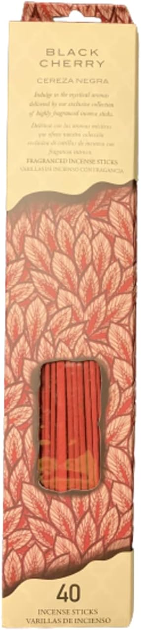 Highly Fragranced Incense Sticks Black Cherry Pack of 40