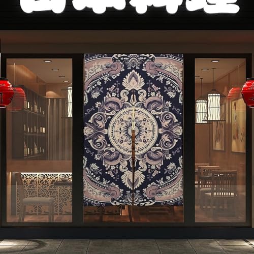 Japanese Noren Tribal Pattern Door Curtain 34x57