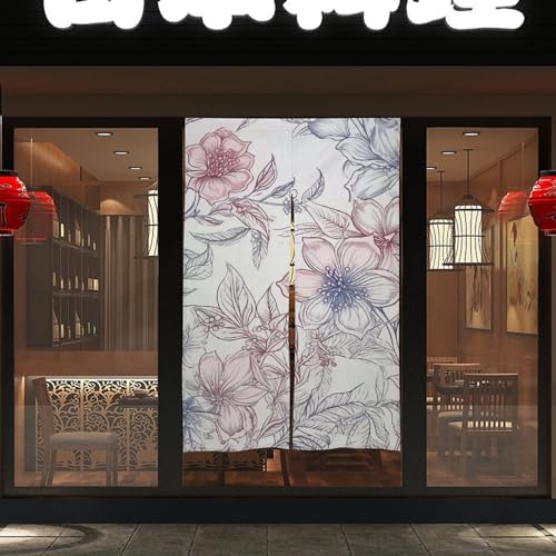 Japanese Noren Door Curtain 34x57 Inches Partition Decor