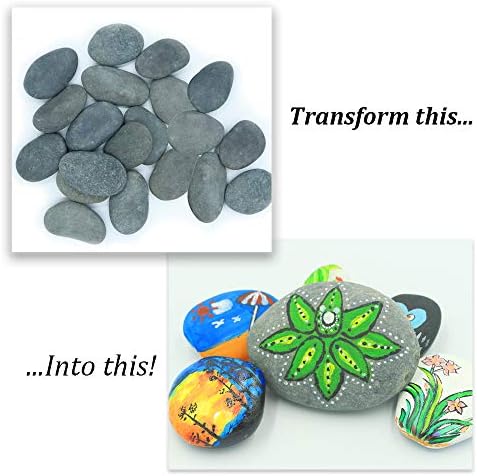 Ultra Large River Rocks for Painting 20 Extra Big Smooth Stones