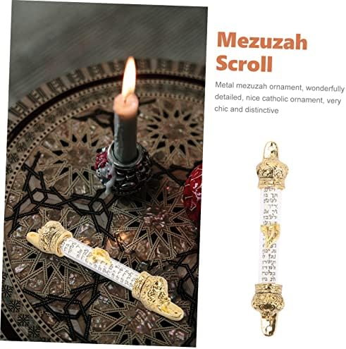 Zerodeko Jewish Door Mezuzah Metal Home Blessing