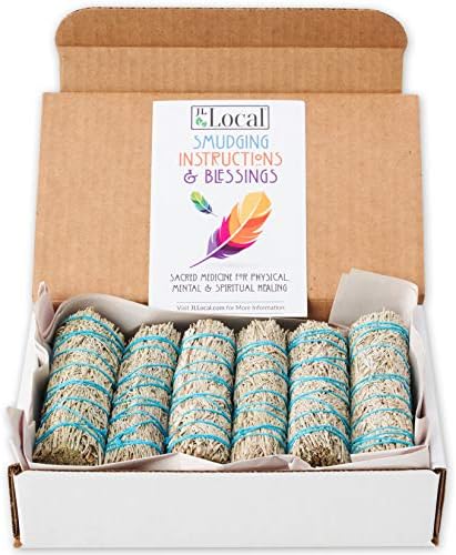 Blue Sage Smudge Sticks 4 Inch Smudging Wands Wholesale Bulk Sage Kit