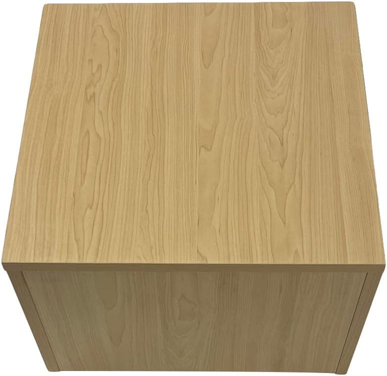 Prolinemax Maple Pedestal Cube Display Stand Collectible Sculpture