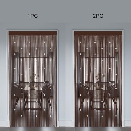 Beaded String Curtains for Boho Doorway Decor