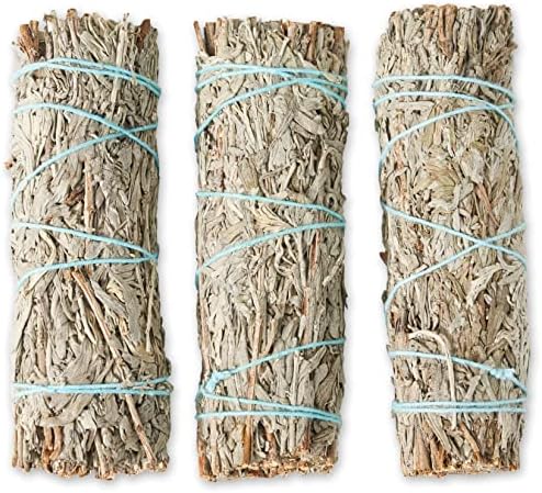 Blue Sage Smudge Sticks 4 Inch Smudging Wands Wholesale Bulk Sage Kit