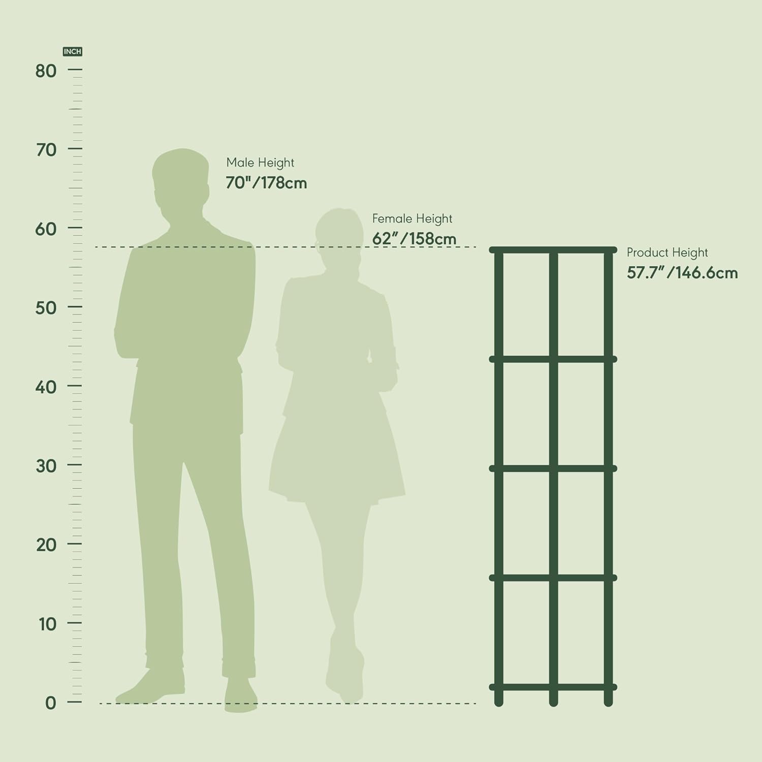 Furinno Turn-N-Tube 5 Tier Corner Display Rack