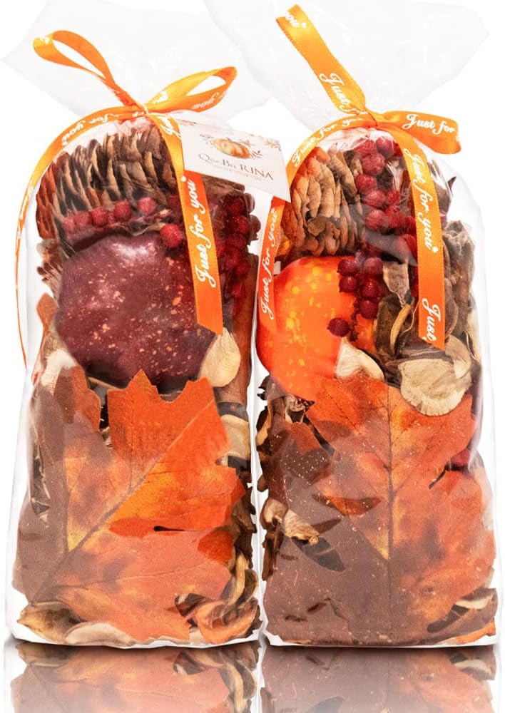 Qingbei Rina Cinnamon Scented Fall Potpourri Bags
