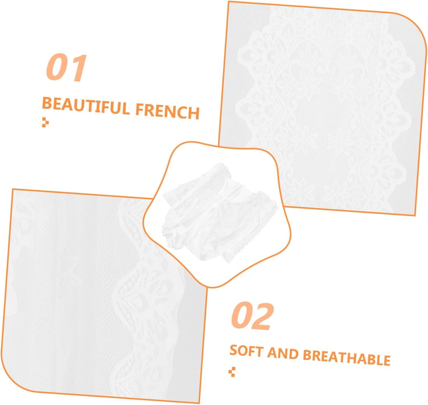 French Style Sheer Door Curtain Decorative Panel