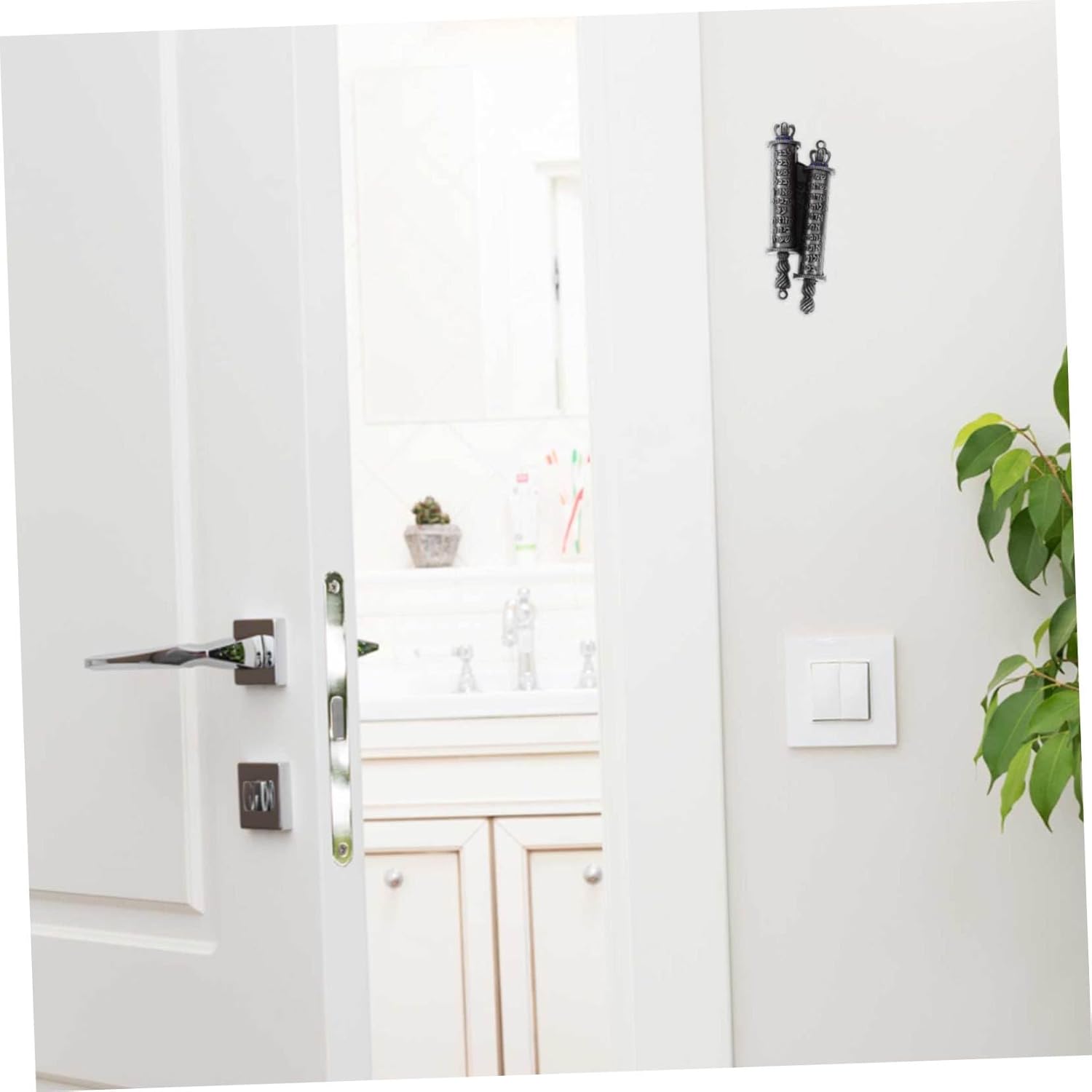 STOBAZA Unique Blessing Plaque Mezuzah Door Decor