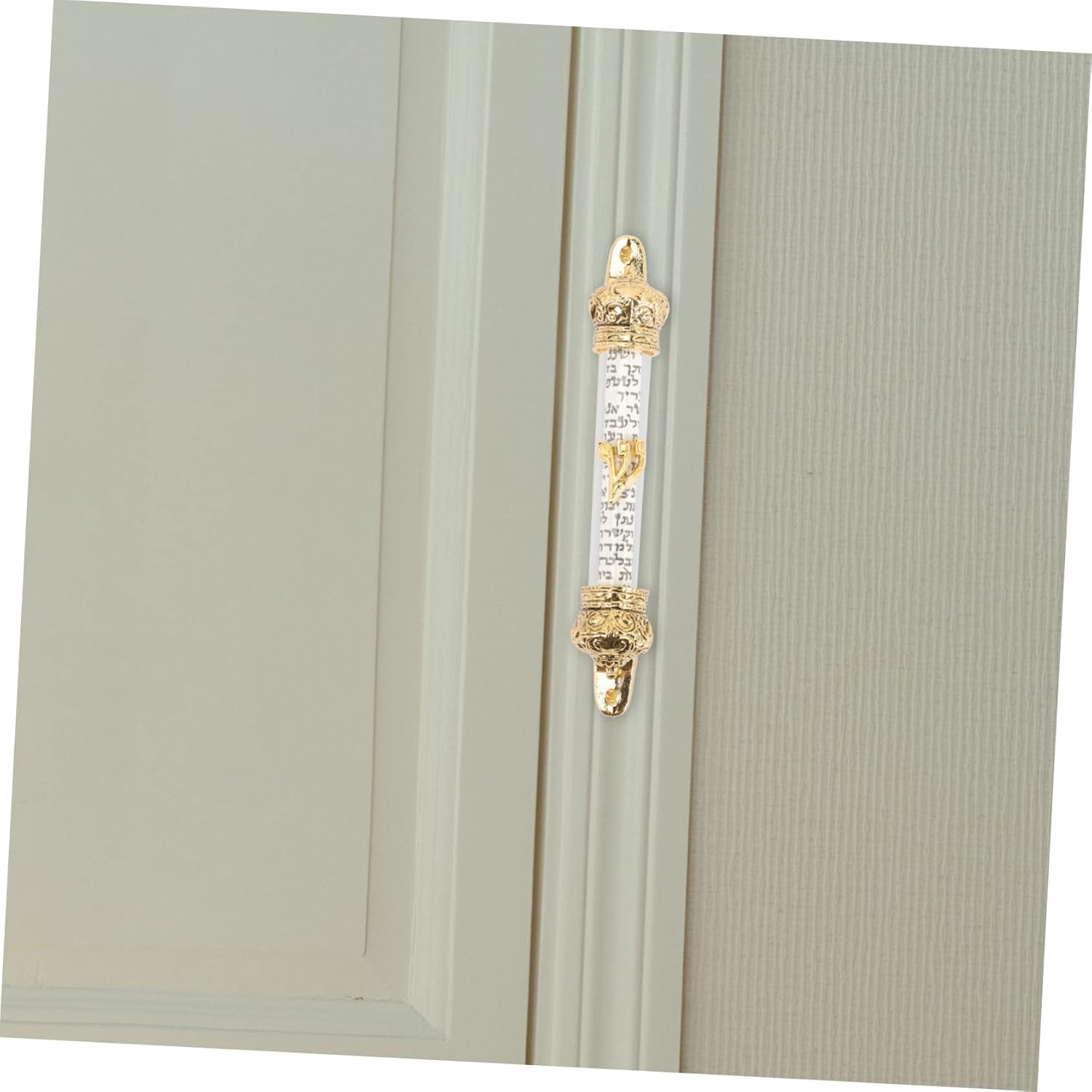 SOLUSTRE Metal Mezuzah Door Decor Accent