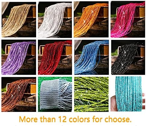 1x2 M Door String Curtain Flat Thread Fringe Panel Room Divider