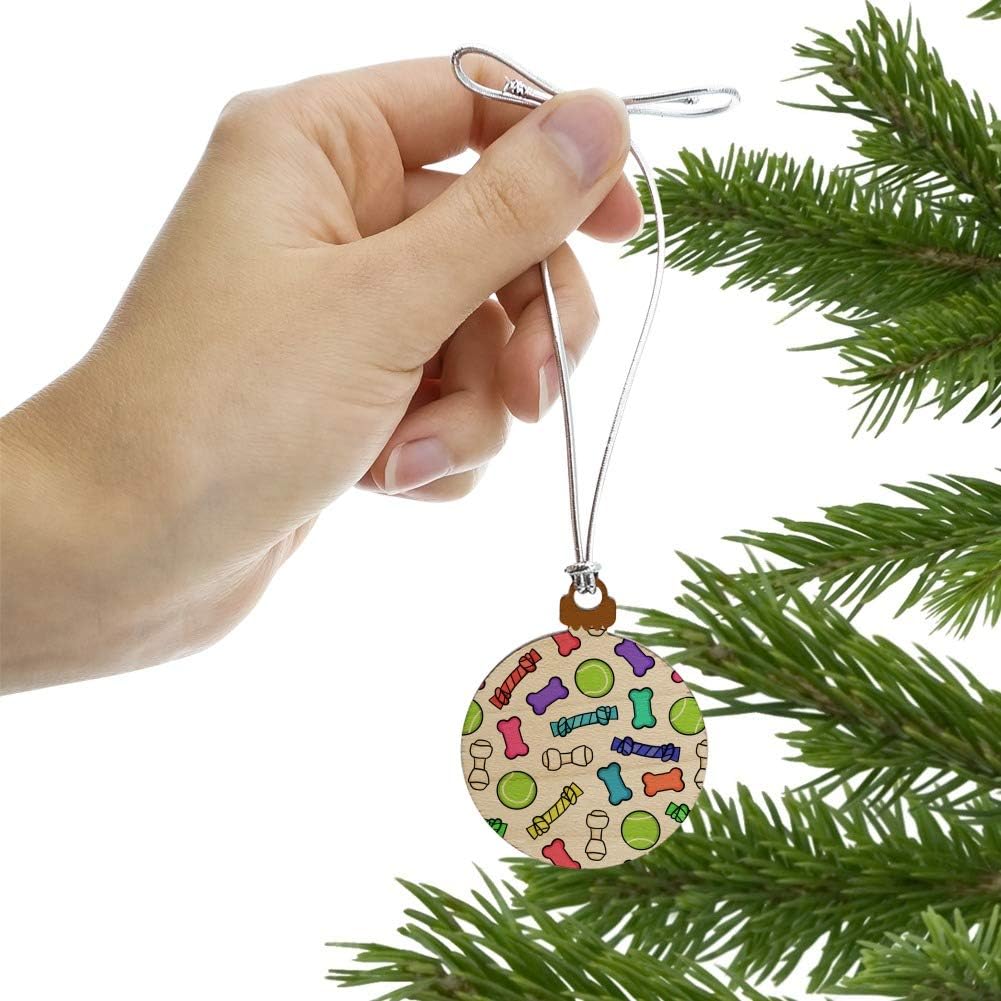 Graphics More Mini Wood Holiday Ornaments
