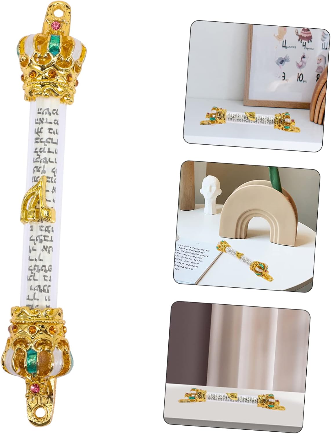 Holibanna Bible Doorpost Scroll Mezuzah Jewish Decor