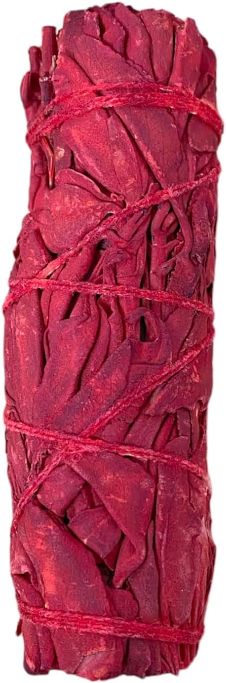 6 Dragons Blood Sage Smudge Sticks 4 Inch Hand Tied All Natural