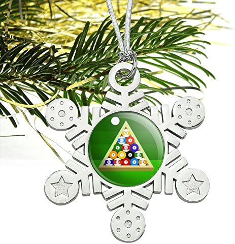Graphics More Metal Snowflake Christmas Tree Ornament