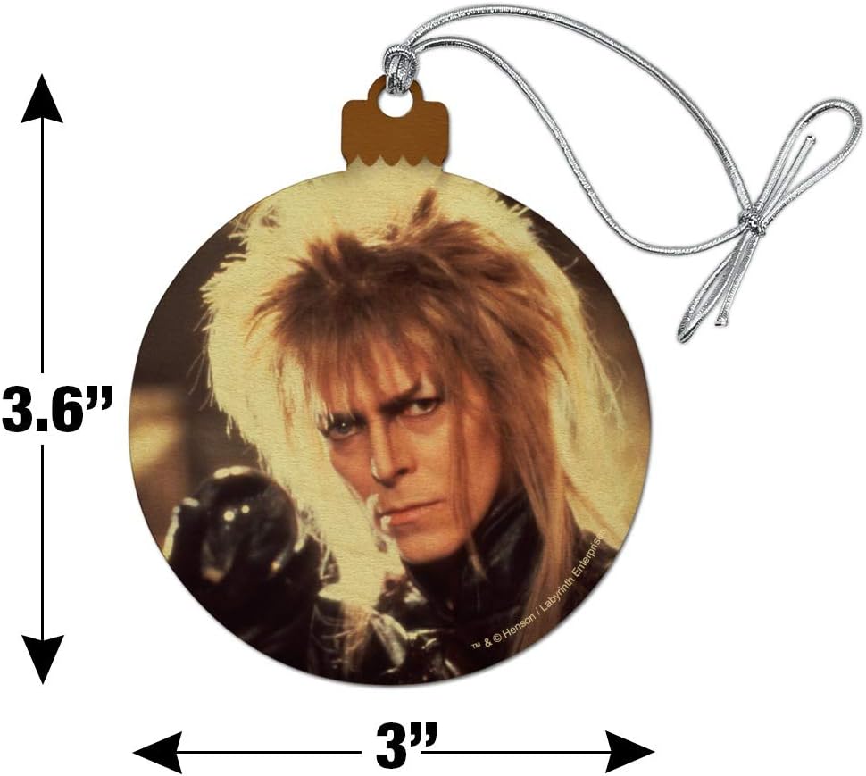 GRAPHICS AND MORE Labyrinth Goblin King Crystal Ball Christmas Ornament