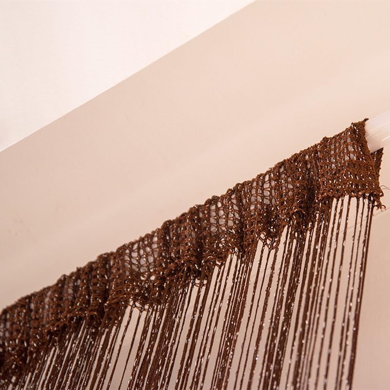 Nvzi 2Pcs Sequin Curtain for Doorway Blue