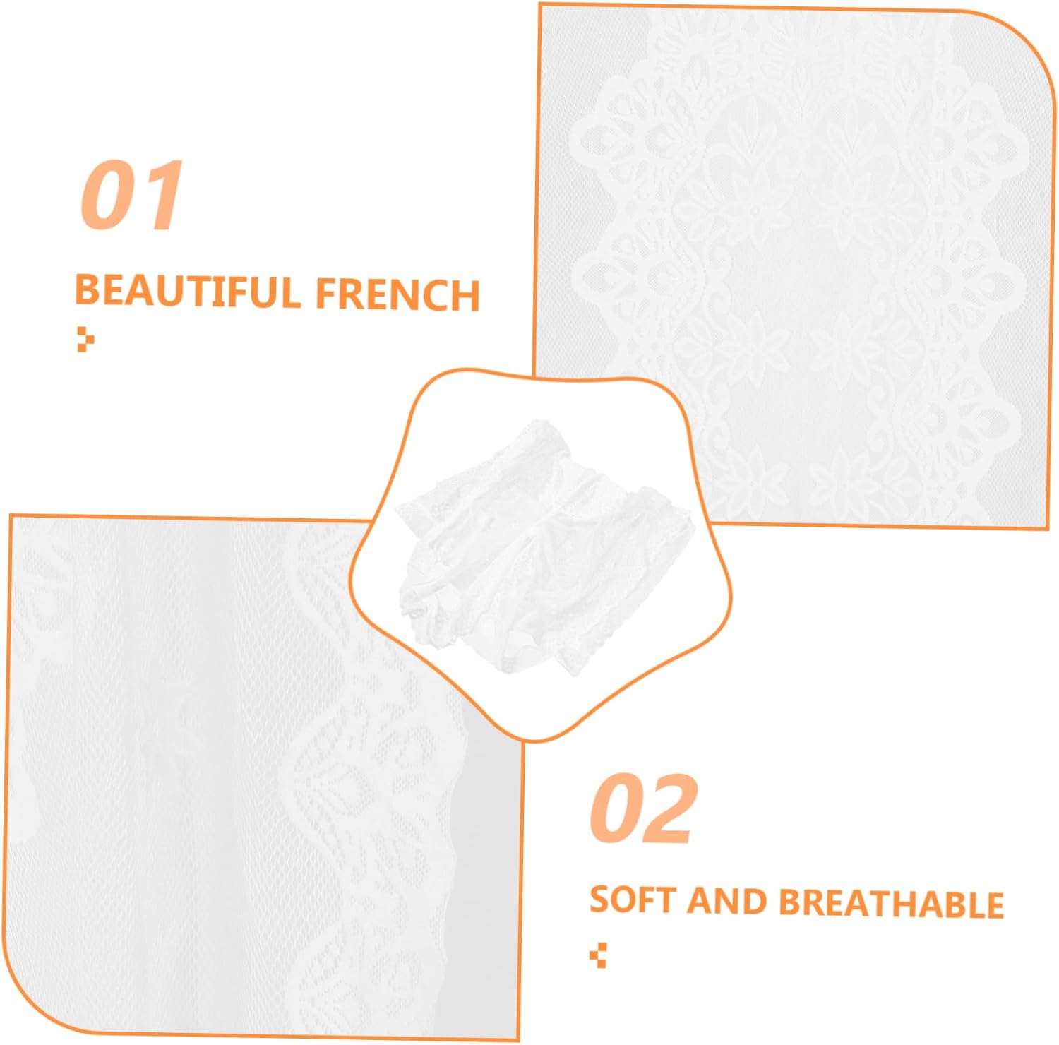 Elegant French Sheer Door Curtain for Home Decor