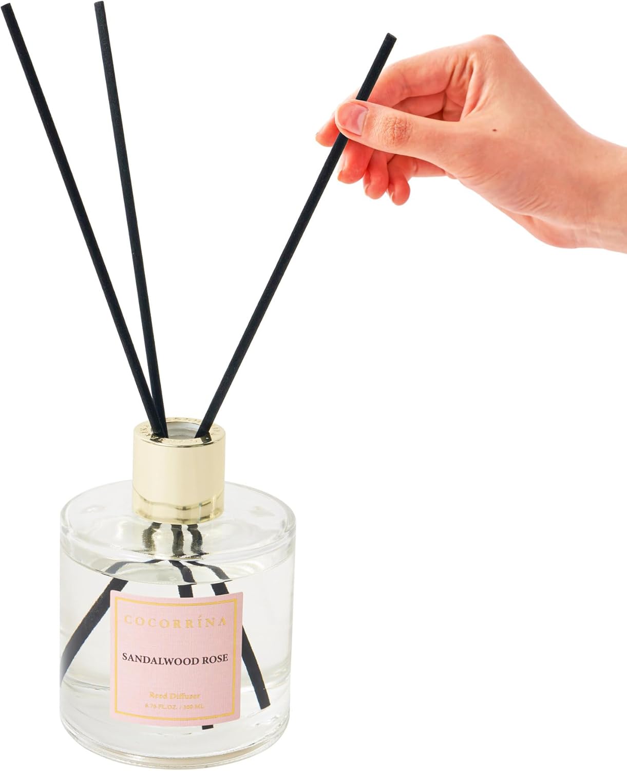 Cocorrina Reed Diffuser Set 67 oz Sandalwood Rose