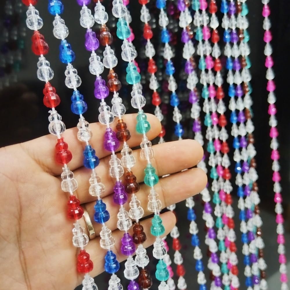 Beaded Curtain Doorway Star Acrylic Hanging Decor