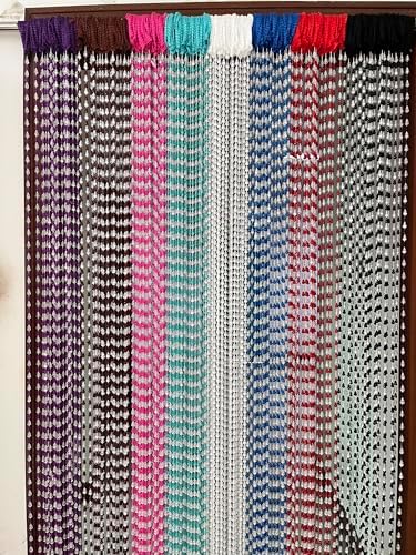 ZiDeTang 18 Rows Acrylic Calabash Beaded Curtain