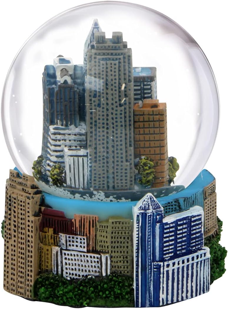 Zizo Raleigh North Carolina Snow Globe 35 Inches