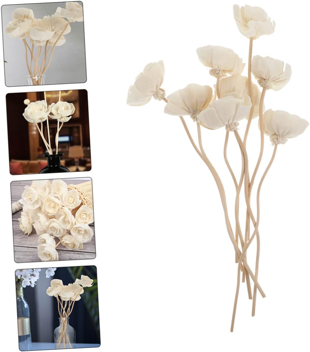 9pcs Rattan Diffuser Sticks Aromatherapy Decor for Home
