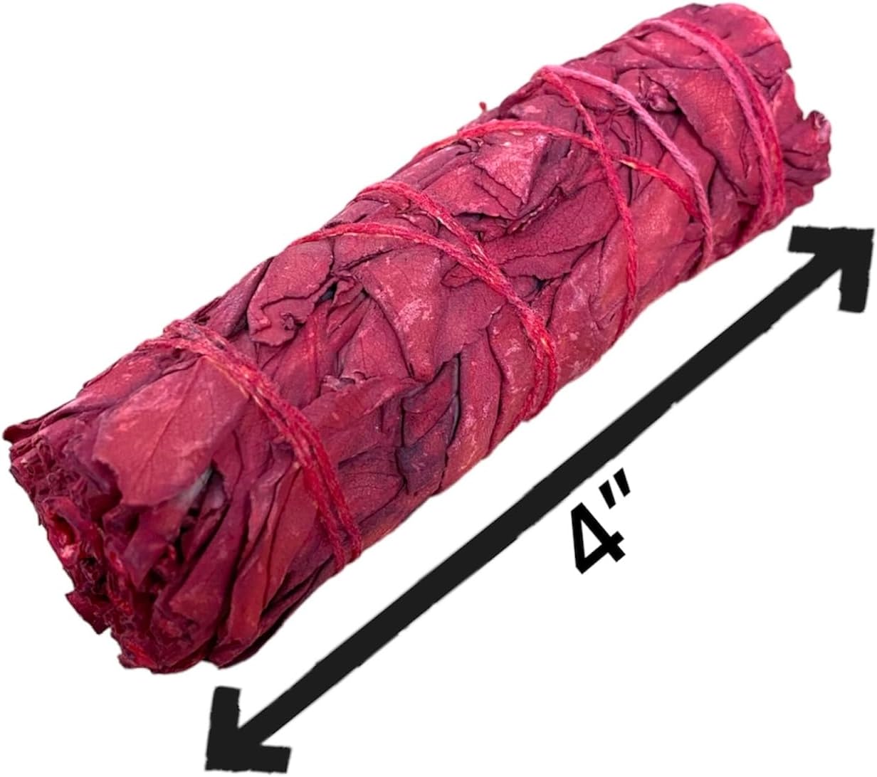 6 Dragons Blood Sage Smudge Sticks 4 Inch Hand Tied All Natural