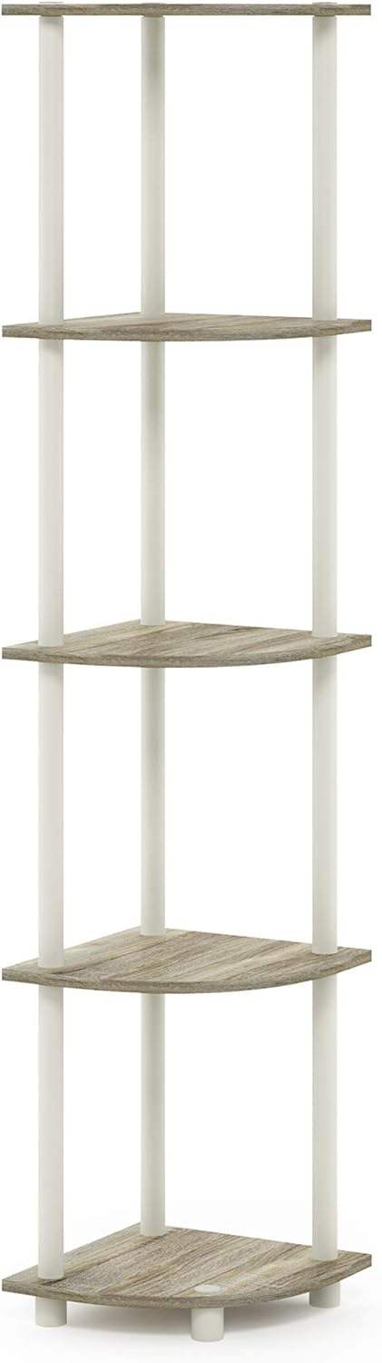 Furinno Turn-N-Tube 5 Tier Corner Display Rack