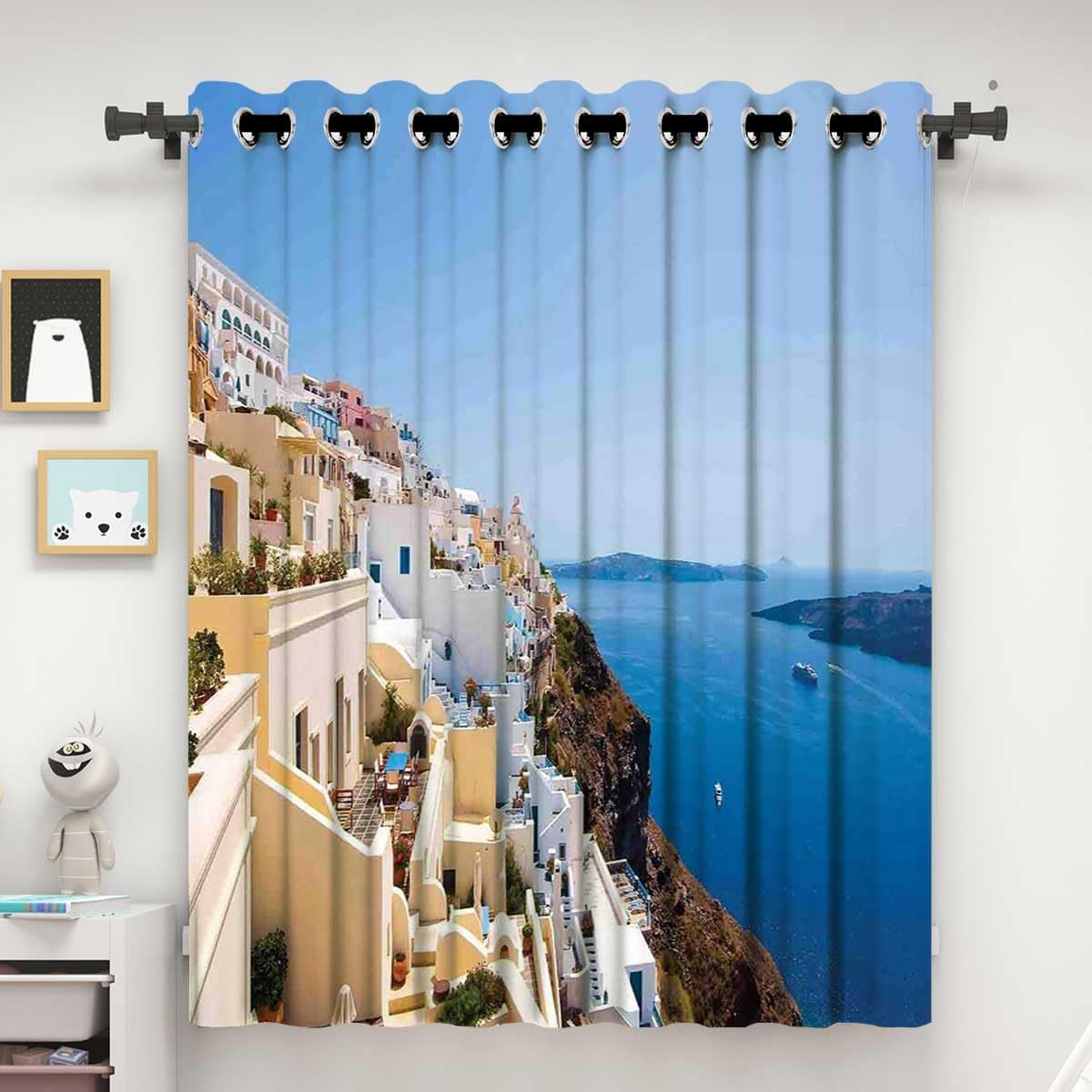 ZYMECH Living Room Blackout Curtain Panel