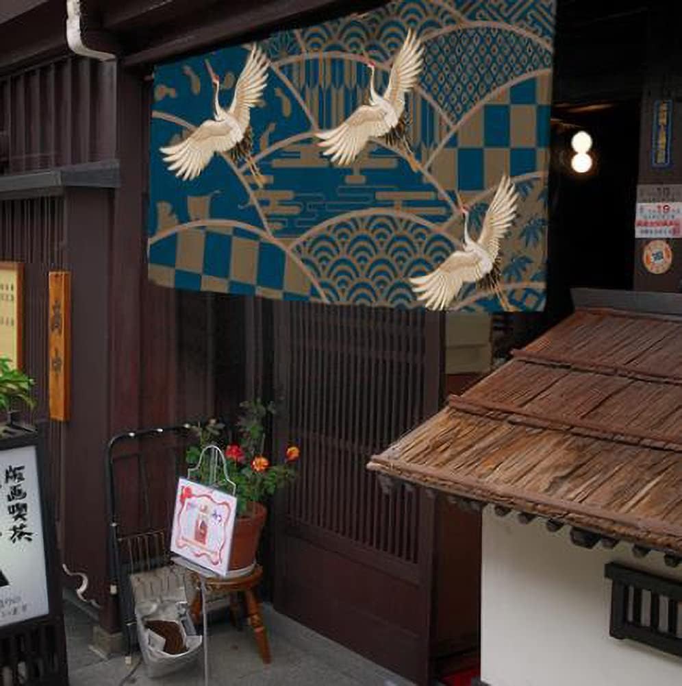 Japanese Style Half Open Door Noren Curtain A52