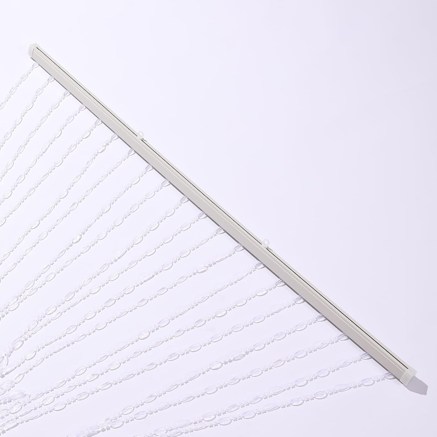 Clear Plastic Beaded Curtains for Doorways and Windows