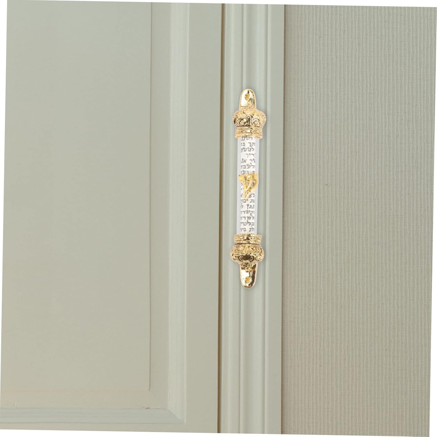 BIUDECO Mezuzah Door Ornament with Scroll