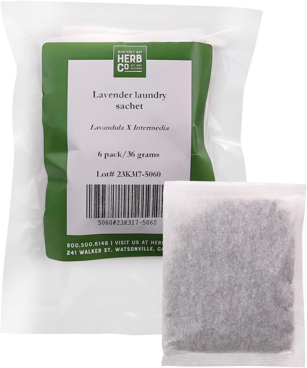 Monterey Bay Herb Co Lavender Sachets for Laundry