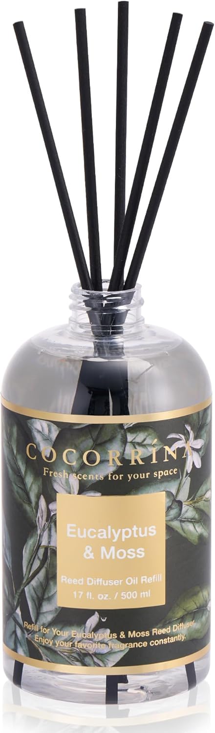 Cocorrina Eucalyptus Moss Reed Diffuser Refill 17oz