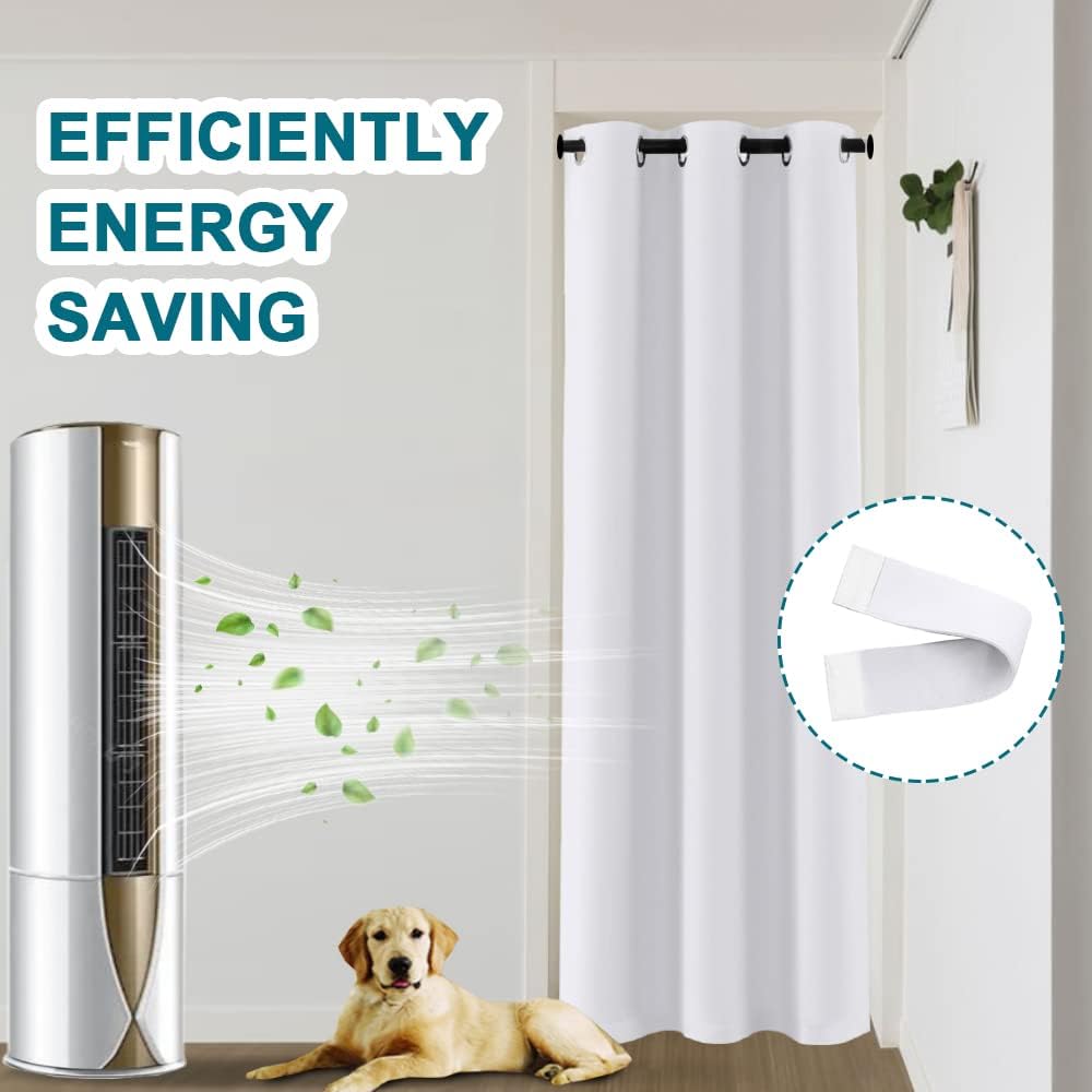 Turquoize Doorway Curtain Blackout 80 Inch Panel