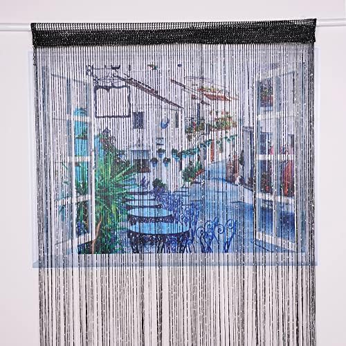 Vagasi 2 Pack Beaded Curtain 39x79 Inch String Door Divider