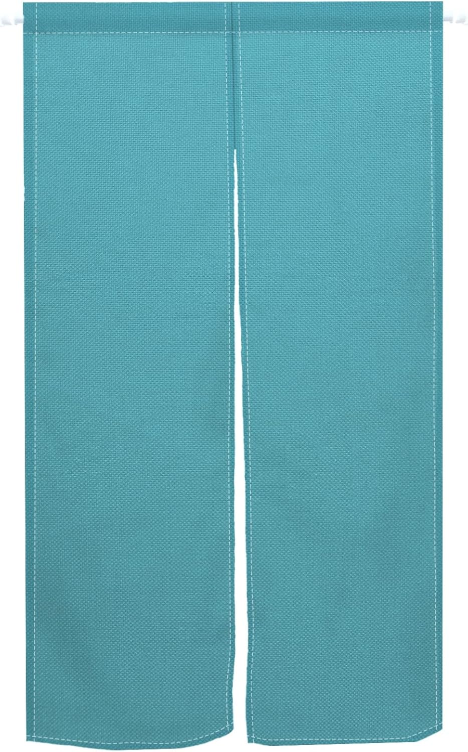 Leowefowa Solid Turquoise Blue Noren Curtain Door Divider
