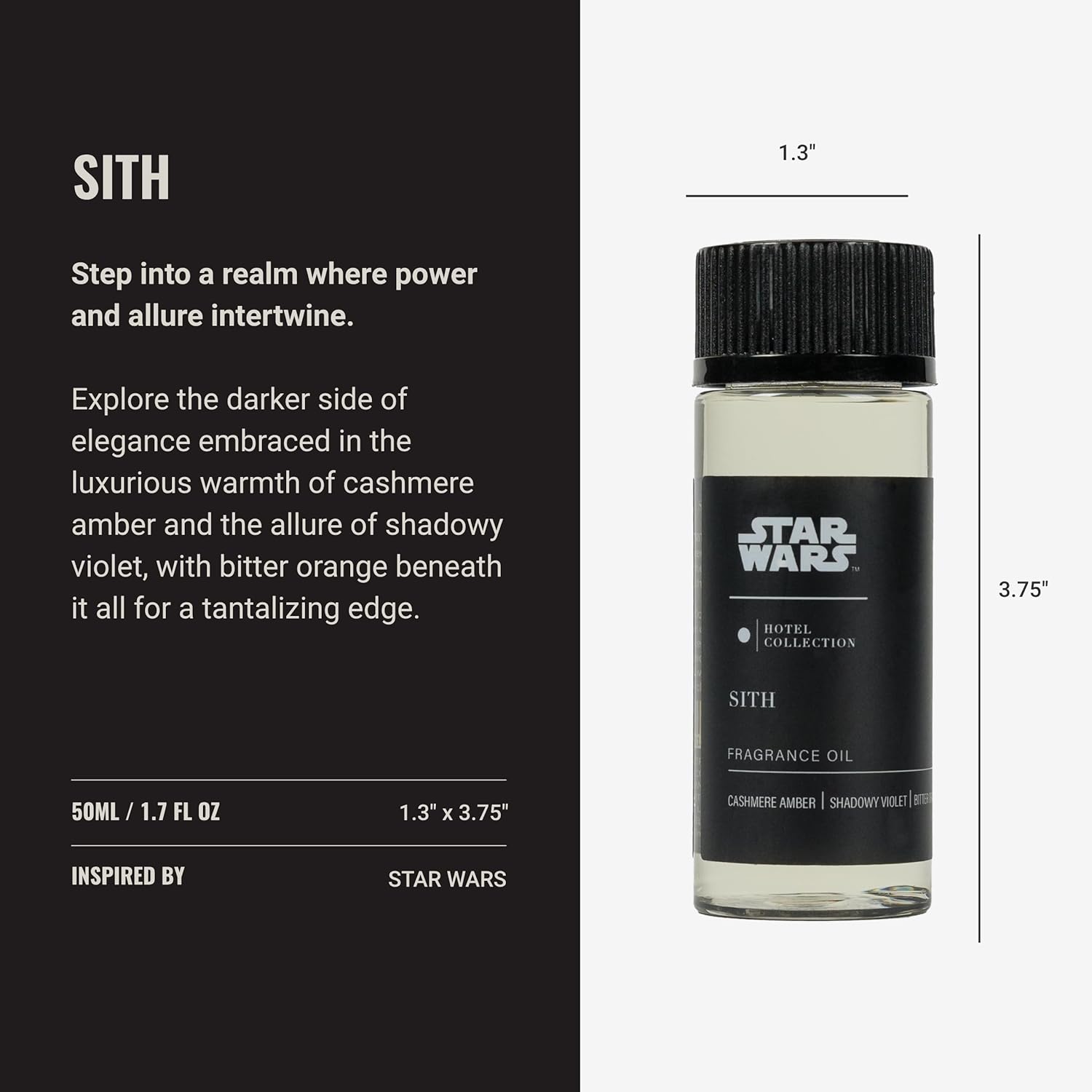 Hotel Collection Star Wars Sith Luxury Reed Diffuser Oil