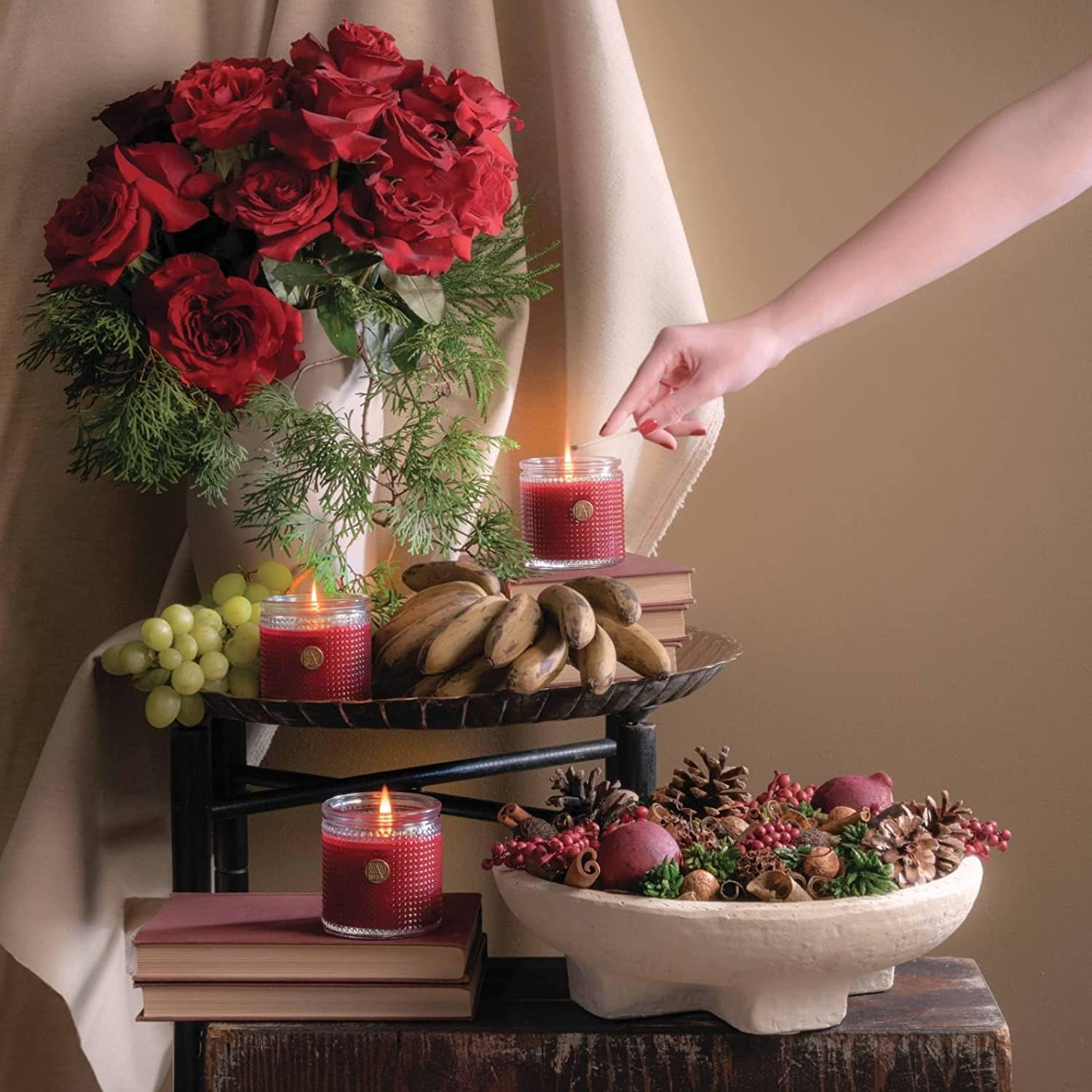 Aromatique Smell of Christmas Potpourri Bag with Bonus Stocking